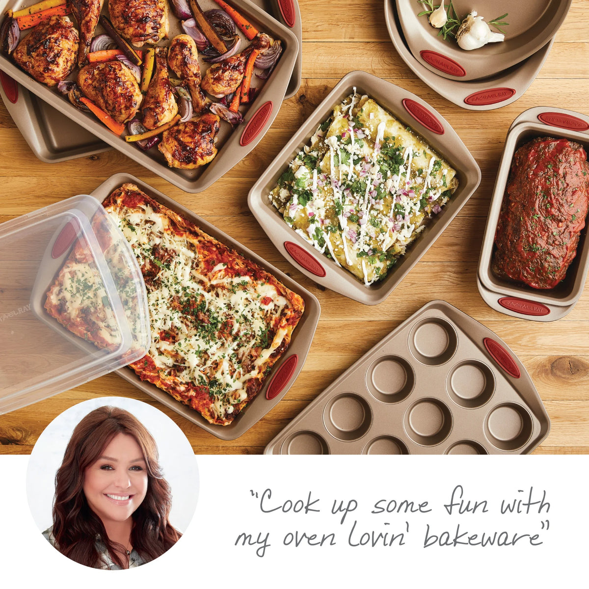 10-Piece Nonstick Bakeware Set E2517