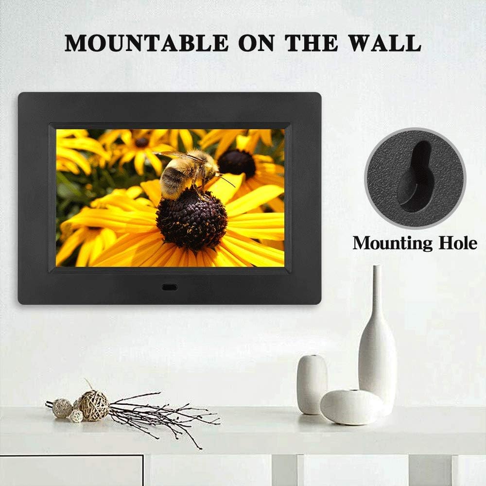 10 Inch Digital Picture Frame with Remote Control Black V56016