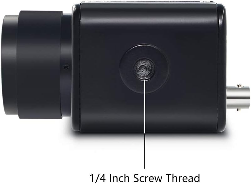 Mini SDI Camera with 3.6mm HD Lens, 2 MP 1080P CCTV Security Camera L561