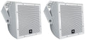 8" White Indoor/Outdoor Surface Mount Speakers L6441