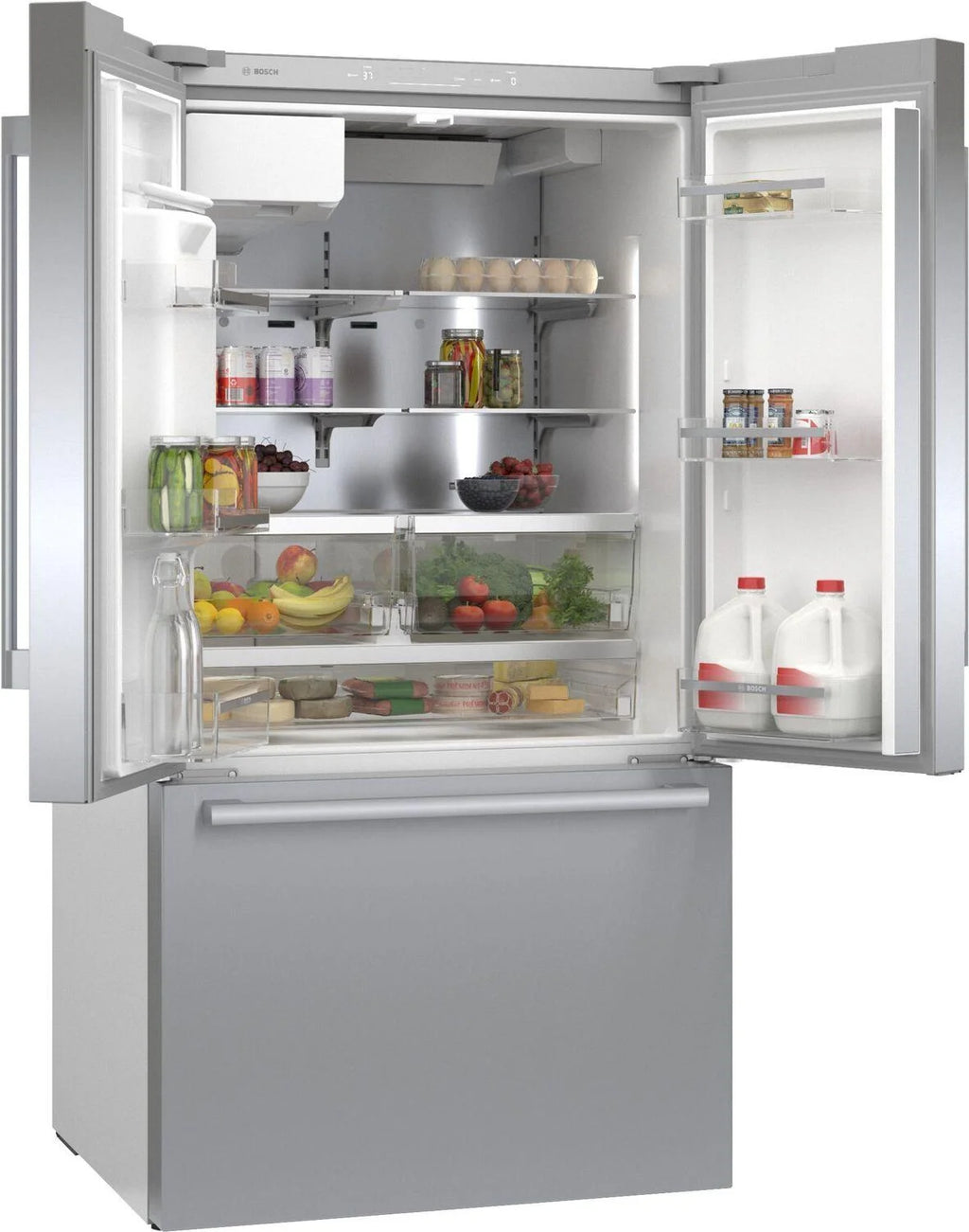 French Door Freestanding Refrigerator Stainless Steel B306246