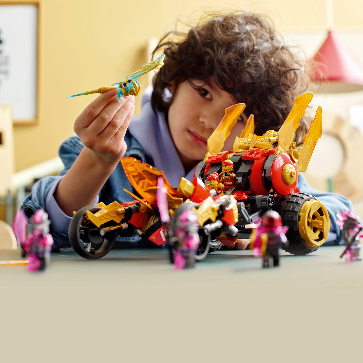 Multi-Terrain Car Toy Building Set for Kids Ages 8 Plus P321