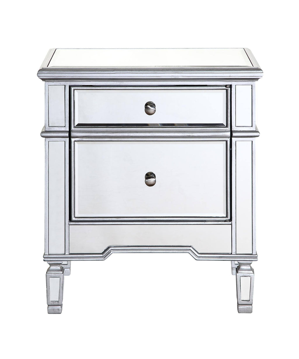 Silver 1 Door Cabinet O6526