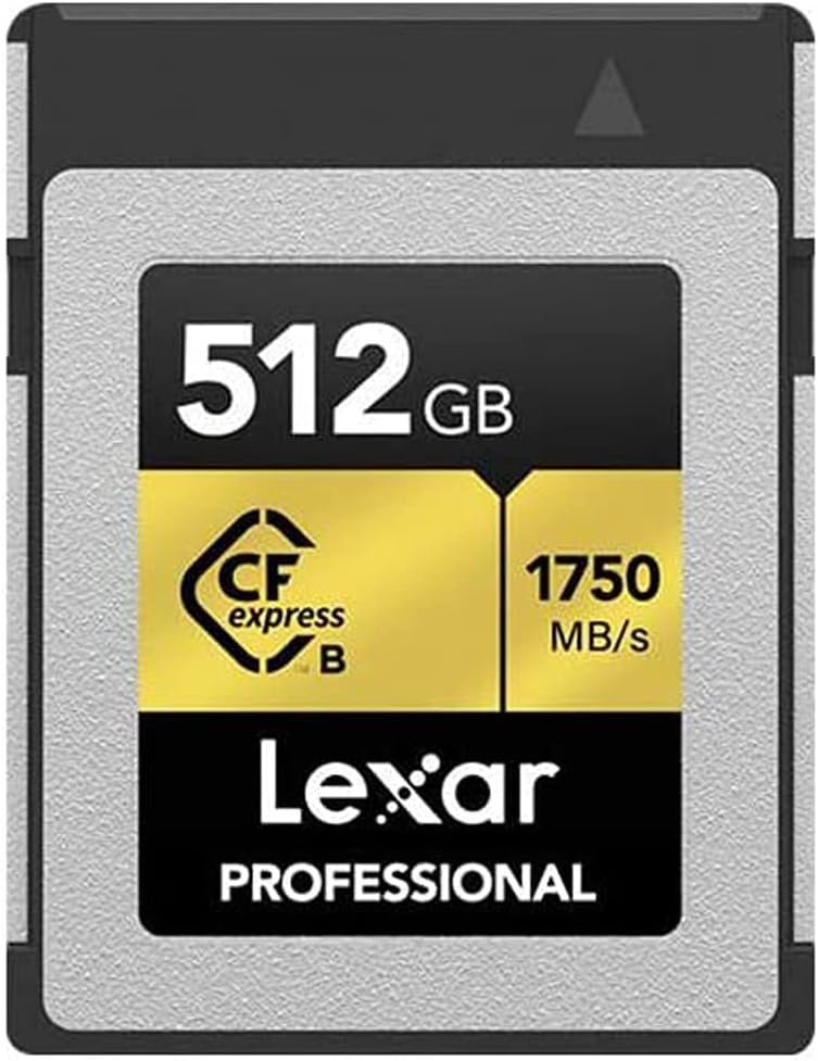 512 GB CFexpress Type B Memory Card Bundle with USB 3.2 Gen 2x2 Reader E7136