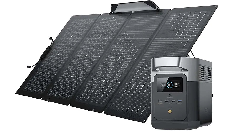 Portable Power Station and Bifacial Solar Panel U67579