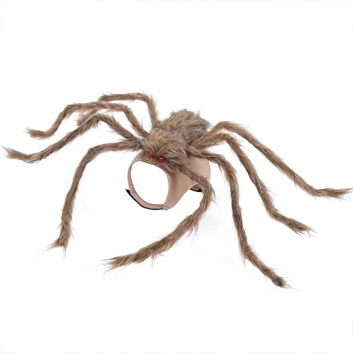 Halloween Spider Costume for Dog Cat, Black, 8 Legs, Medium E888578
