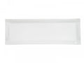 Super White Porcelain Rectangular Platter, 16-inch, Box of 12 W51951