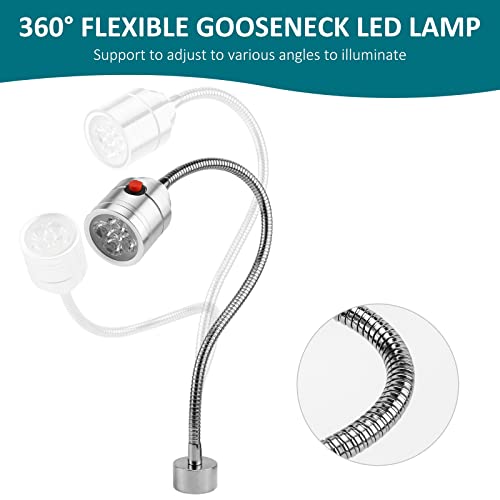 Magnetic LED Work Light with Flexible Gooseneck Q9426