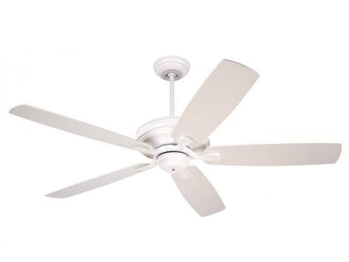 Satin White 60 Inch Ceiling Fan with 5 Reversible Blade J976702