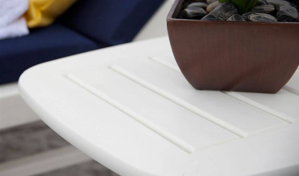 White Nautical Side Table J76093