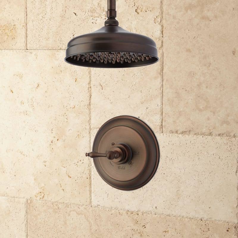 Pressure Balanced Shower Only Trim Package with 12x22 Shower Head and 6x22 Shower Arm W33717