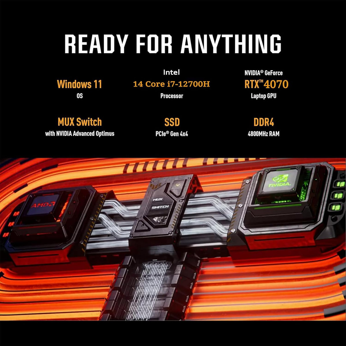 15.6 FHD IPS Gaming Laptop with 64GB RAM 2TB PCIe SSD O64403