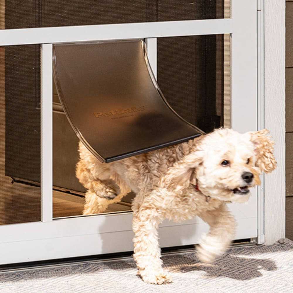 Brown Aluminum Hinged Screen Door O4105