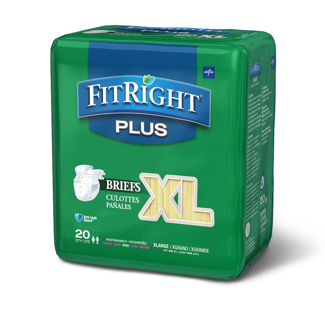 Plus Briefs 59-66 inch Case of 80 R848355
