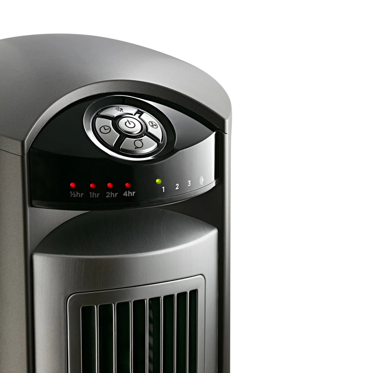 Gray/Brown Tower Fan with Timer and Remote N385197