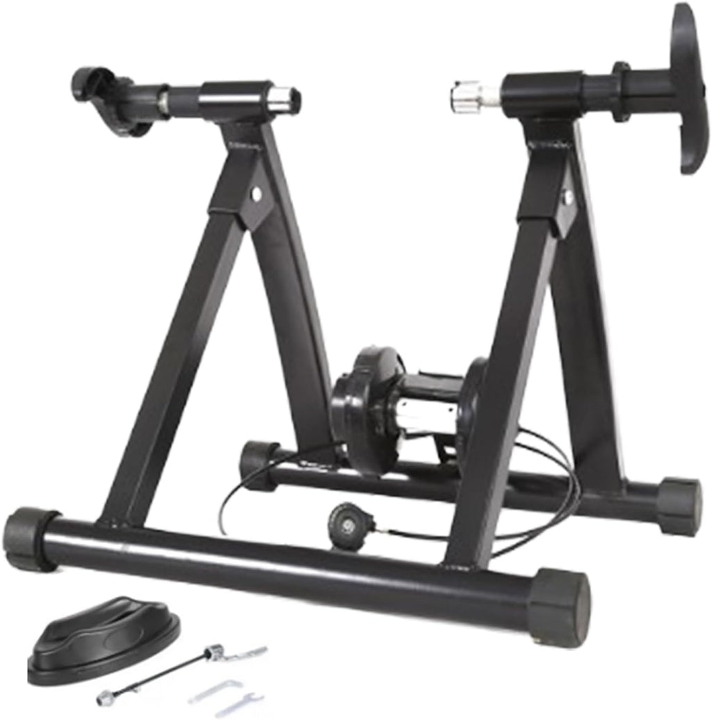 Black Magnetic Folding Bike Trainer Stand A7448