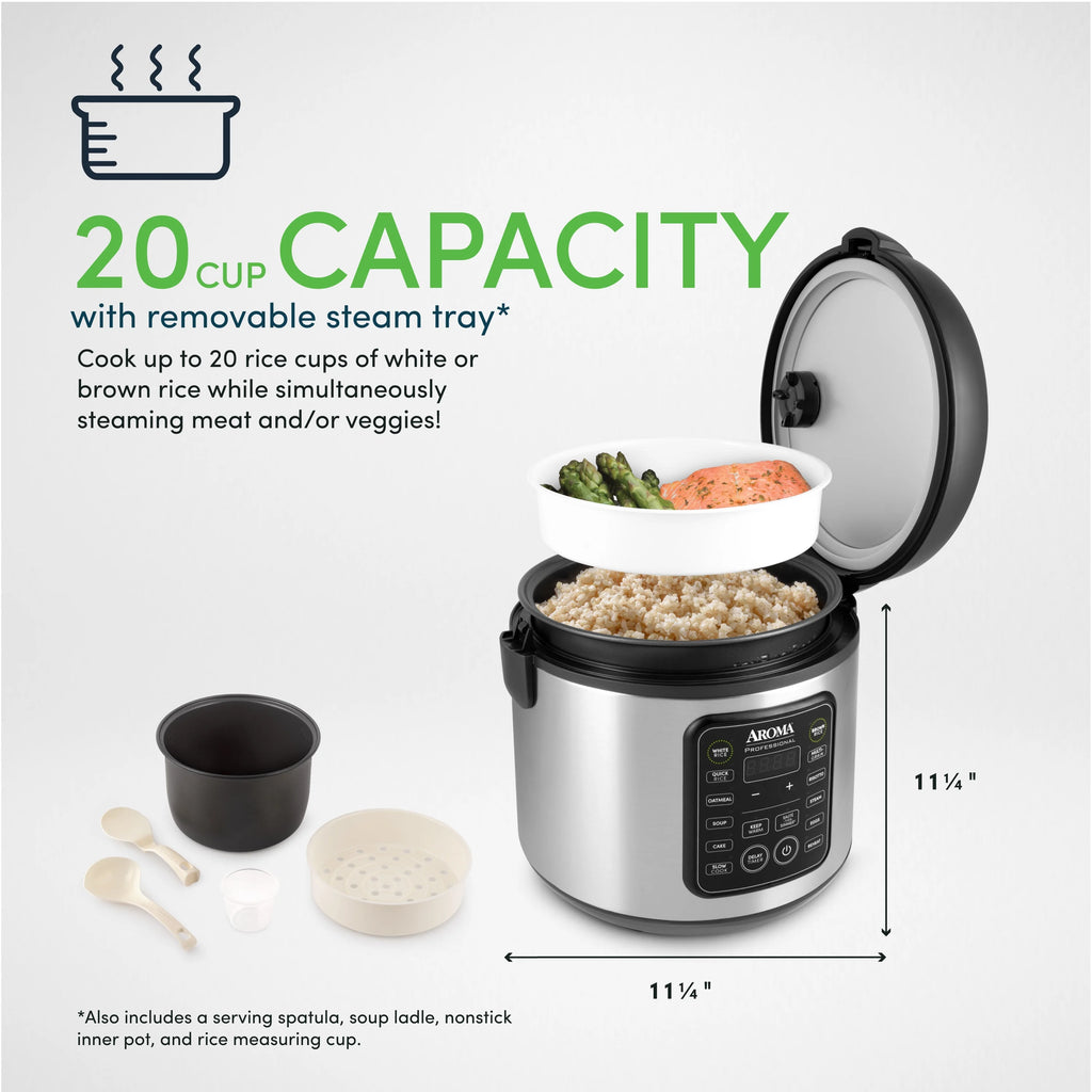 20-Cup Digital Rice & Grain Multicooker P468291
