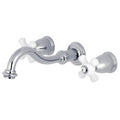 Polished Chrome Wall Mount Tub Faucet P133675