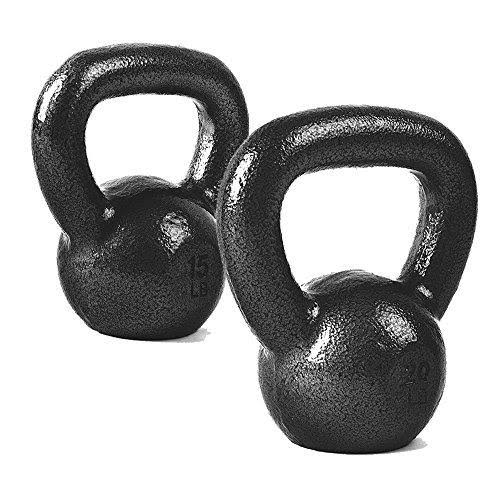 Black Cast Iron Kettlebell G431
