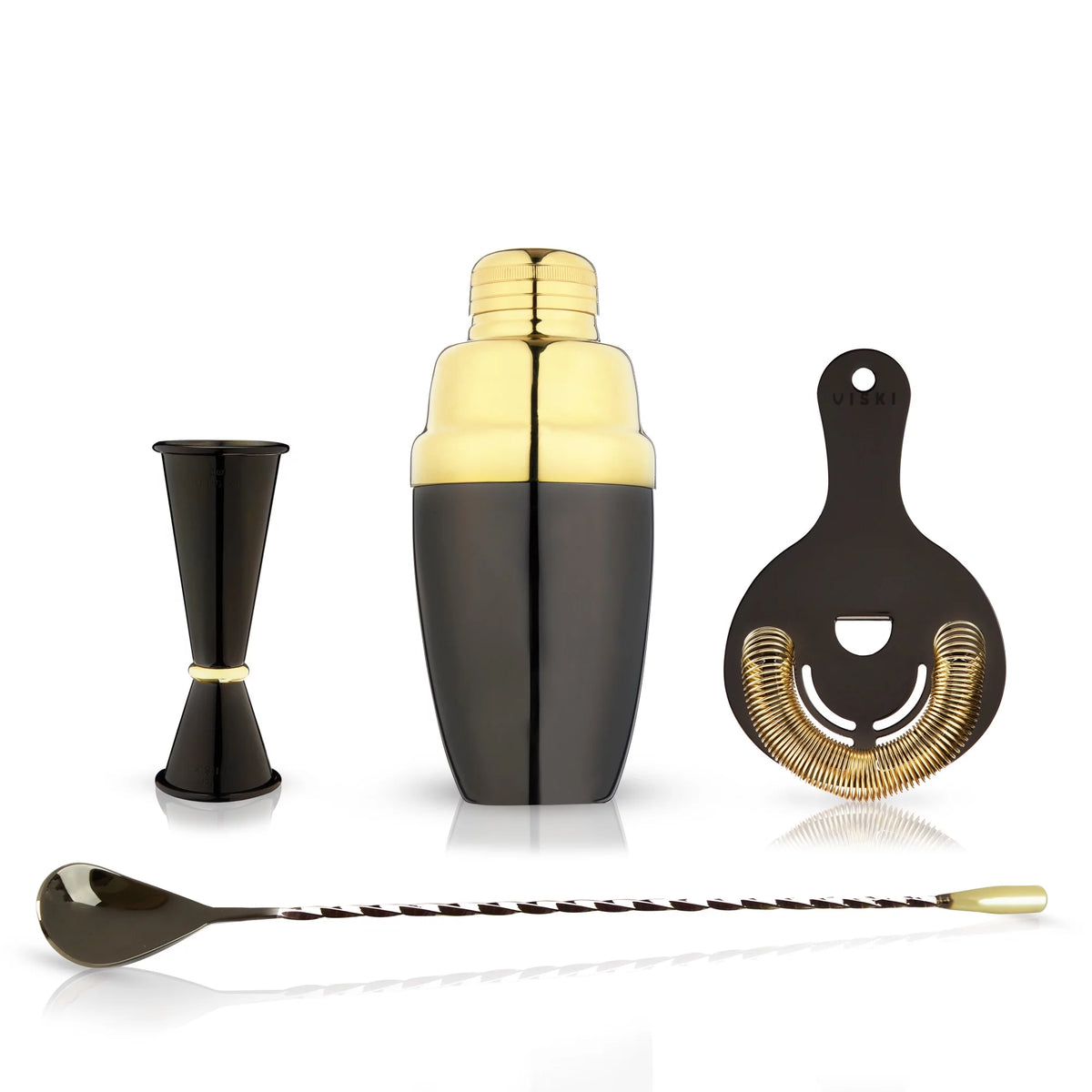 4 Piece Stainless Steel Barware Set T2348