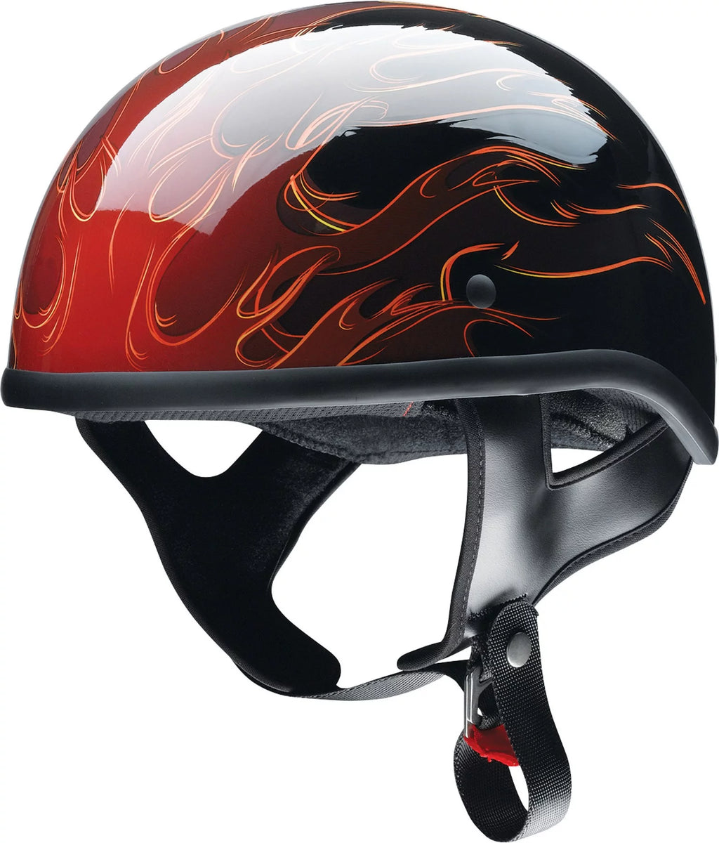 Red XXL Motorcycle Half Helmet L235247