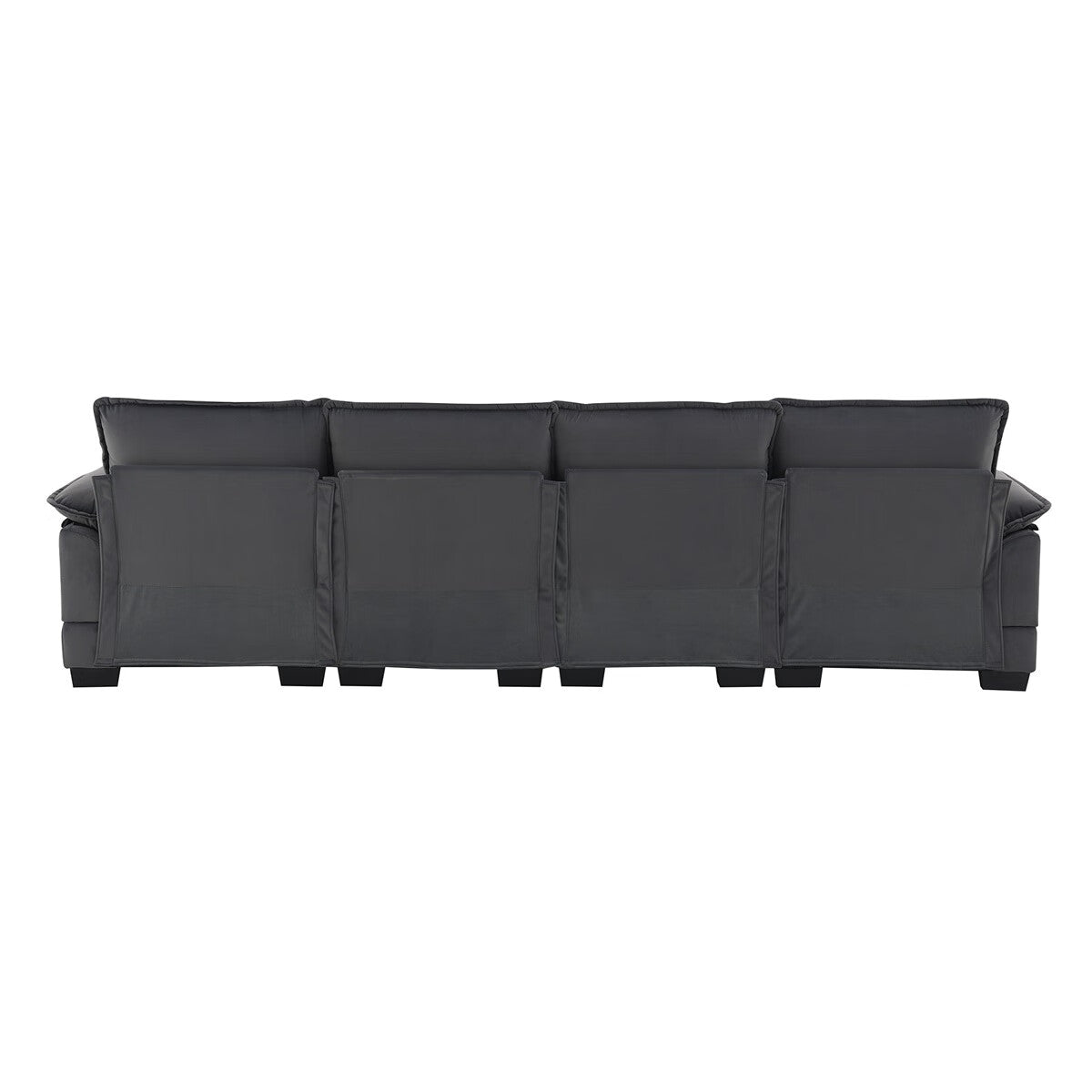U-shaped Sectional Sofa with Waist Pillows A20914