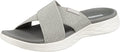 Metallic Mesh Slide Sandal A31175