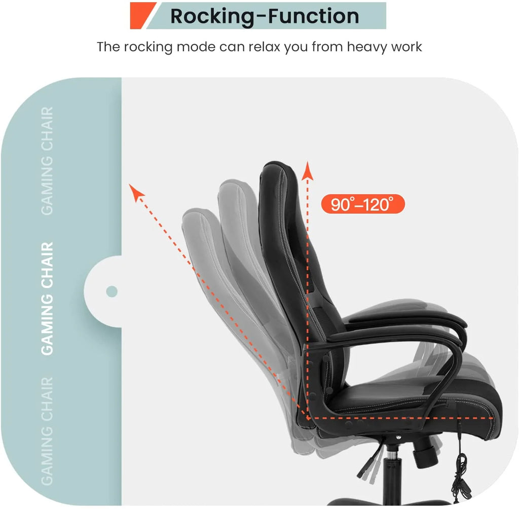 Black Executive Chair with Lumbar Support Z4073