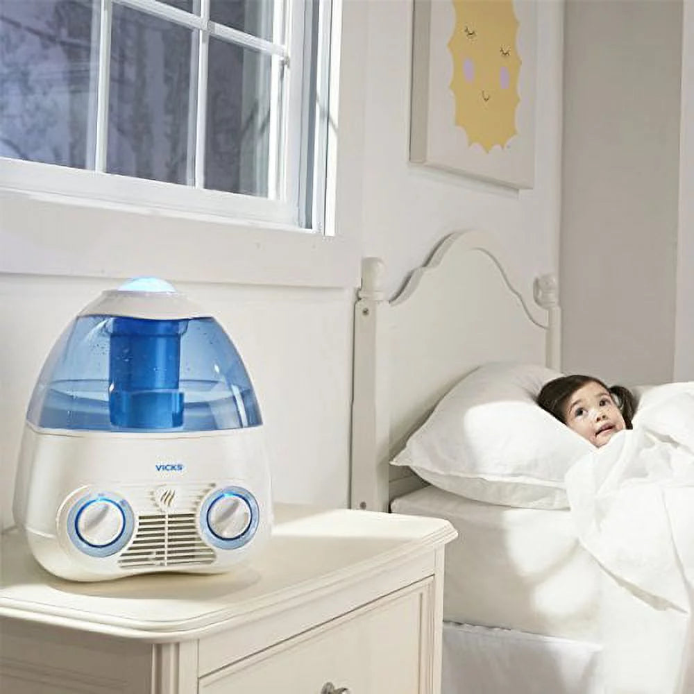 Cool Moisture Humidifier, 1 Gallon with Auto Shut-Off M653