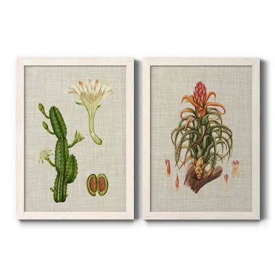 White Framed Canvas Print B777815