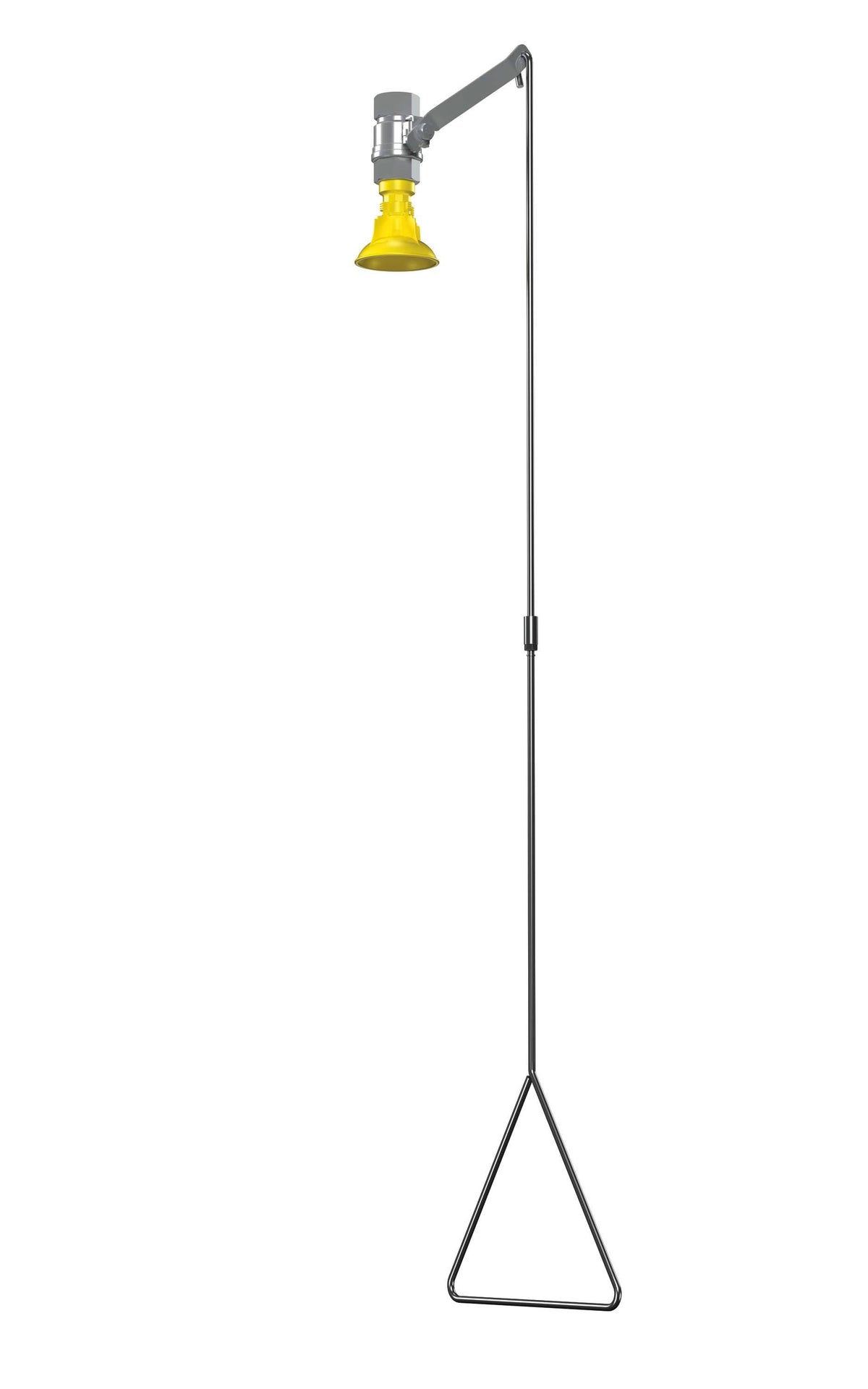 Vertical Drench Shower with Plastic Showerhead Y8380