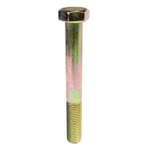 M10 x 45mm Hex Cap Screw Metric Class 10.9 Zinc Yellow Plated Steel 100 pcs T3984