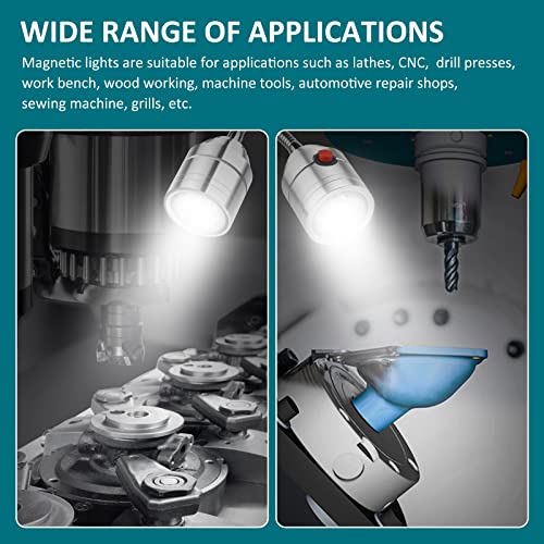 Magnetic LED Work Light with Flexible Gooseneck Q9426
