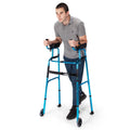 Folding Aluminum Alloy Walker with Armrest Support T948