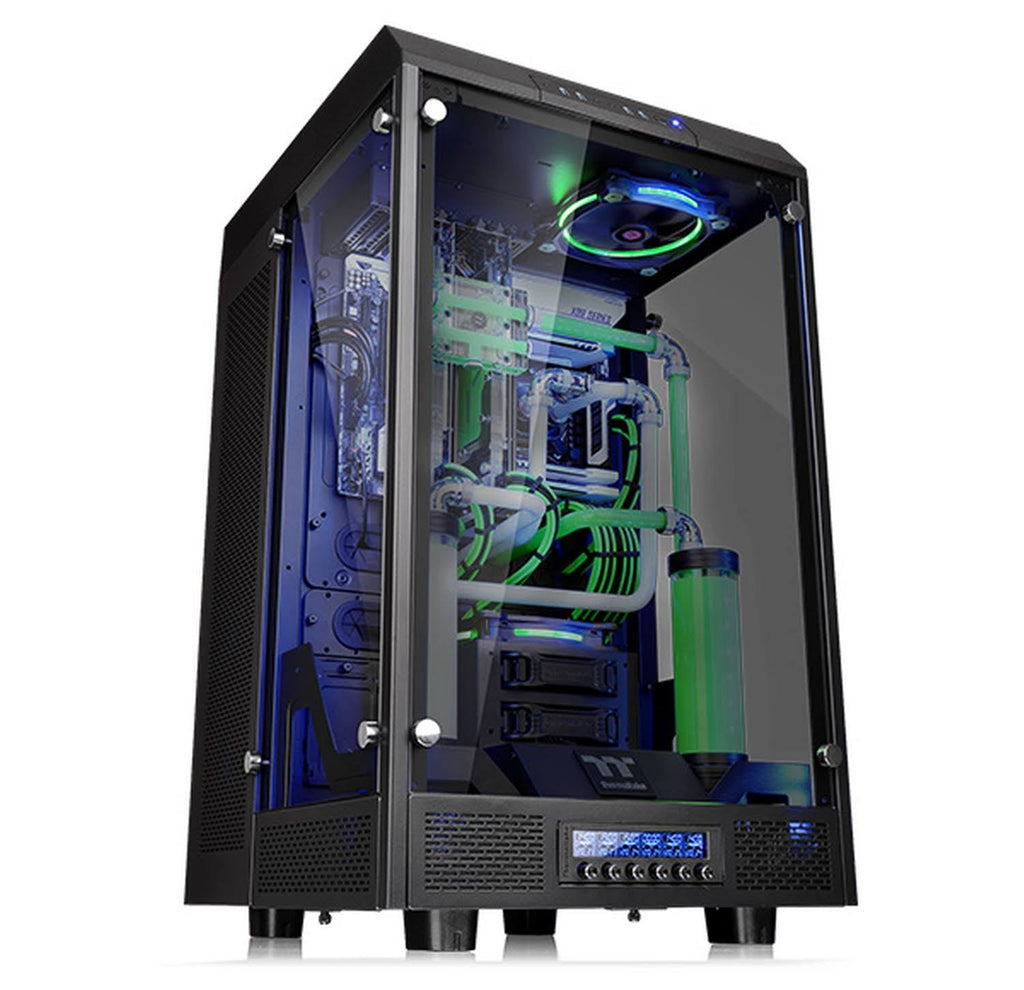 Black Transparent Full-tower Computer Case C255