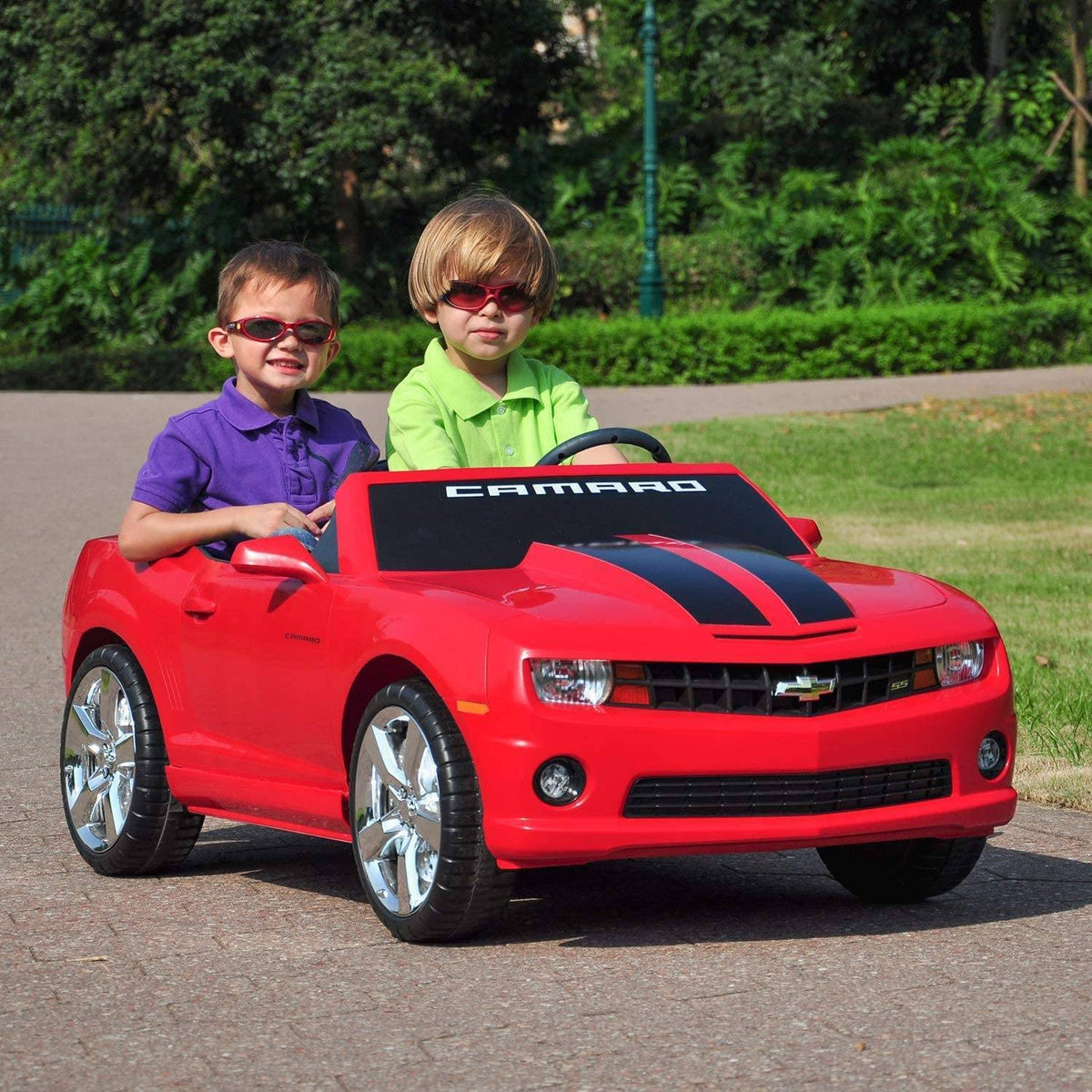 12V Two Seater Red Car O6212