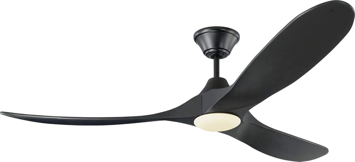 Brushed Steel Ceiling Fan with LED Light and Remote Control U63518