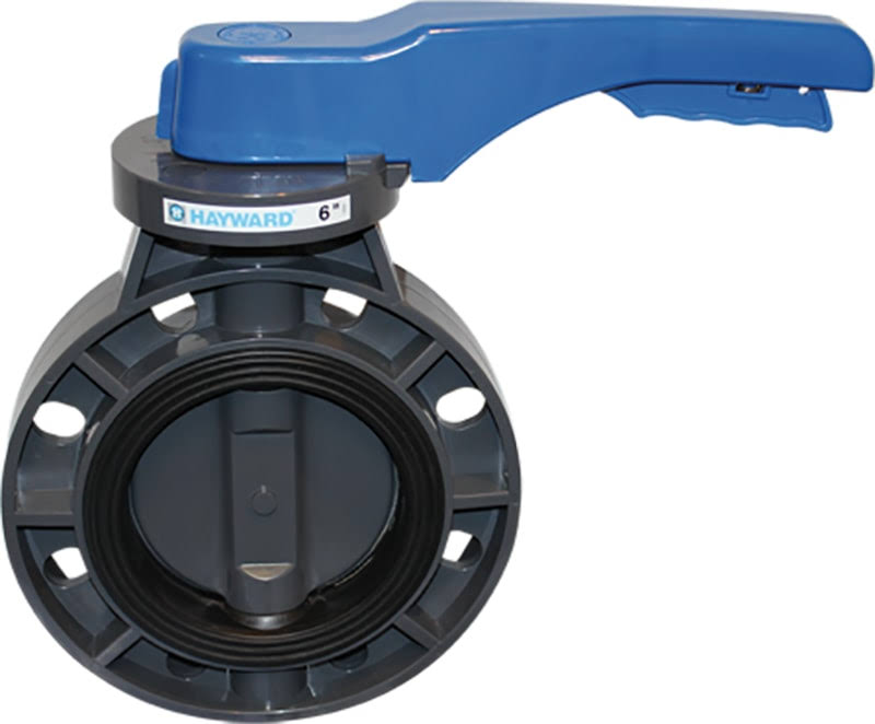 6in Lever Butterfly Valve - Gray I966419