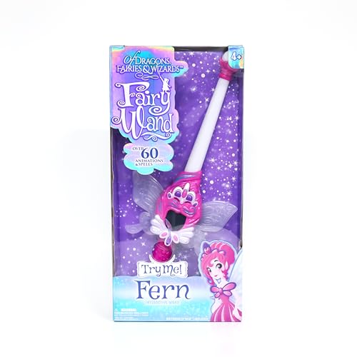 Magic Pink Fairy Wand with Light-Up Color Screen G70440