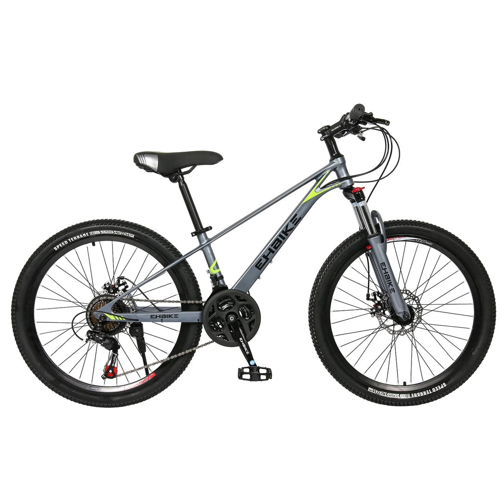 24 inch 21 Speed Black Mountain Bikes B165351