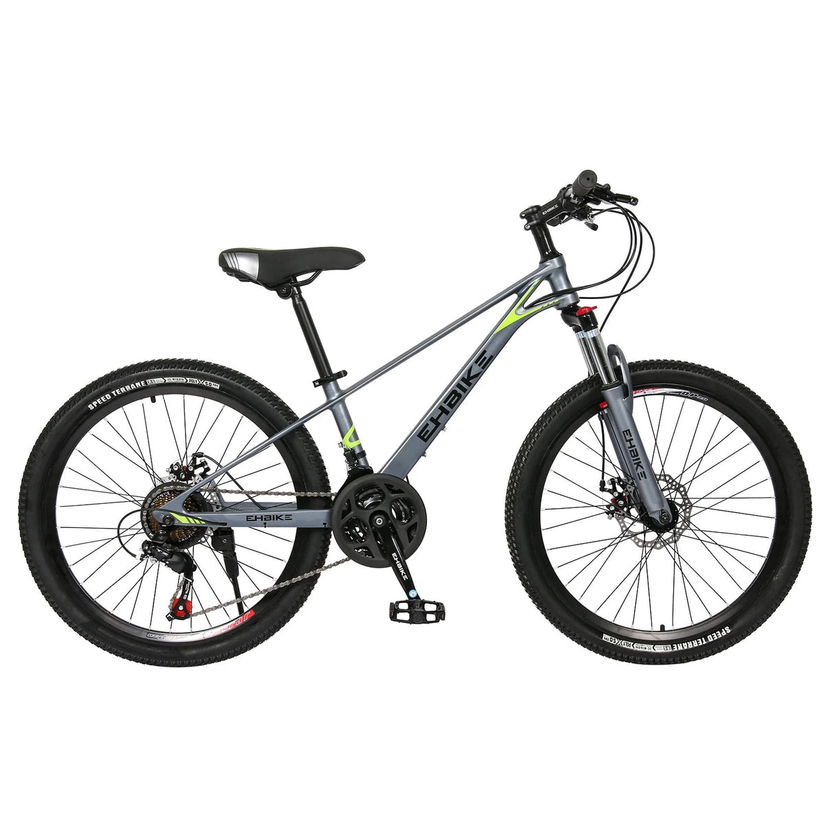 24 inch 21 Speed Black Mountain Bikes B165351