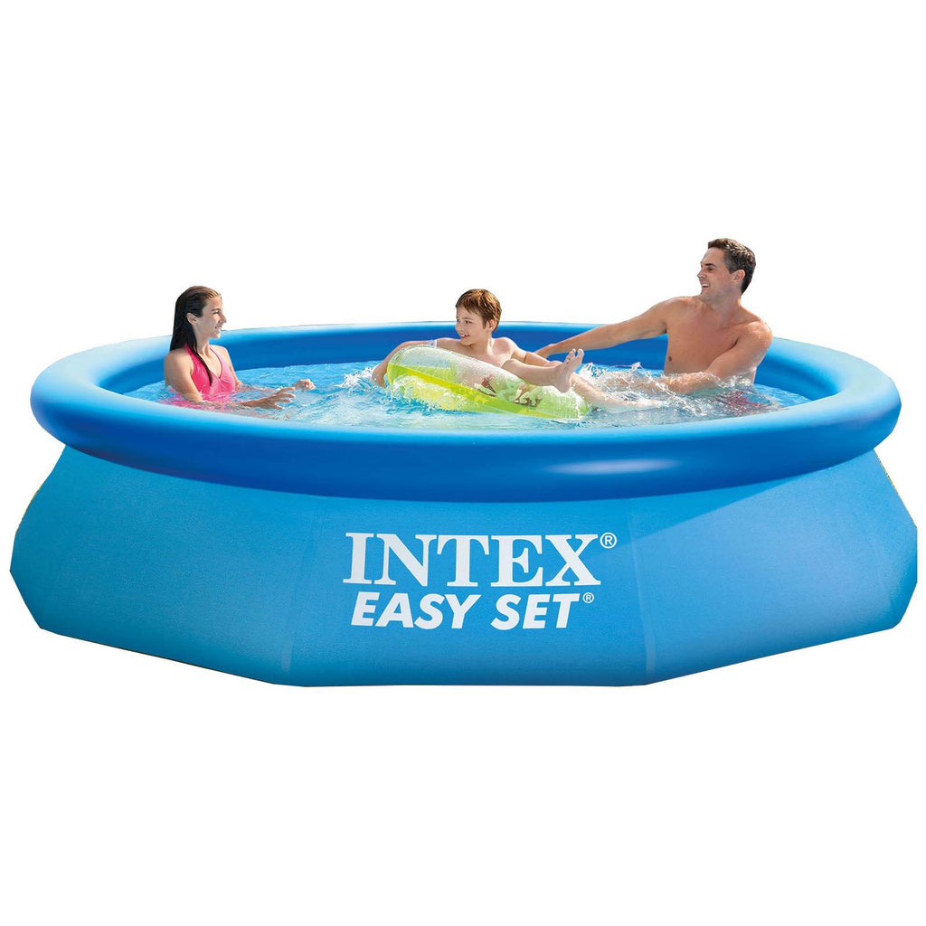 10ft x 30in Above Ground Inflatable Family Swimming Pool with Pump G223