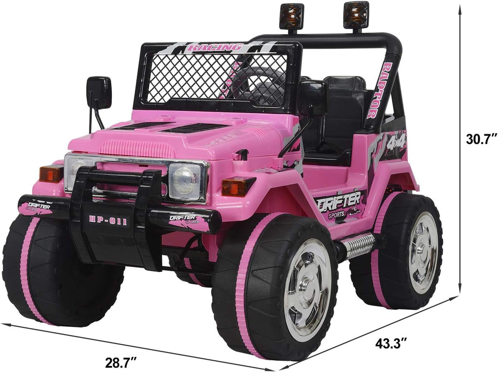 Pink 12V Kids Ride On Electric Car F145