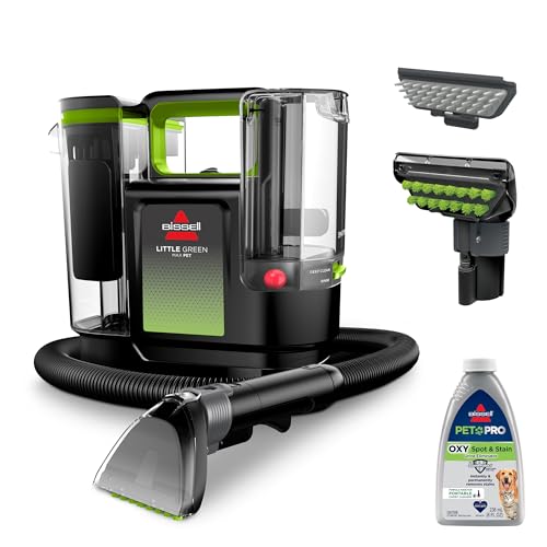 Portable Carpet and Upholstery Deep Cleaner with Self-Cleaning Tough Stain Tool and Pet Hair Removal Tool A83599