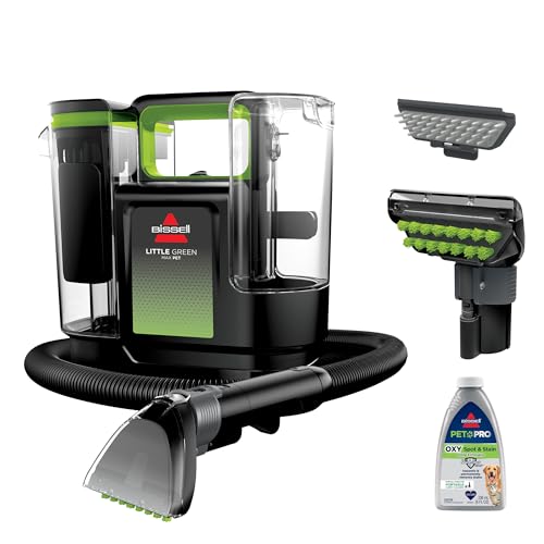 Portable Carpet and Upholstery Deep Cleaner with Self-Cleaning Tough Stain Tool and Pet Hair Removal Tool A83599