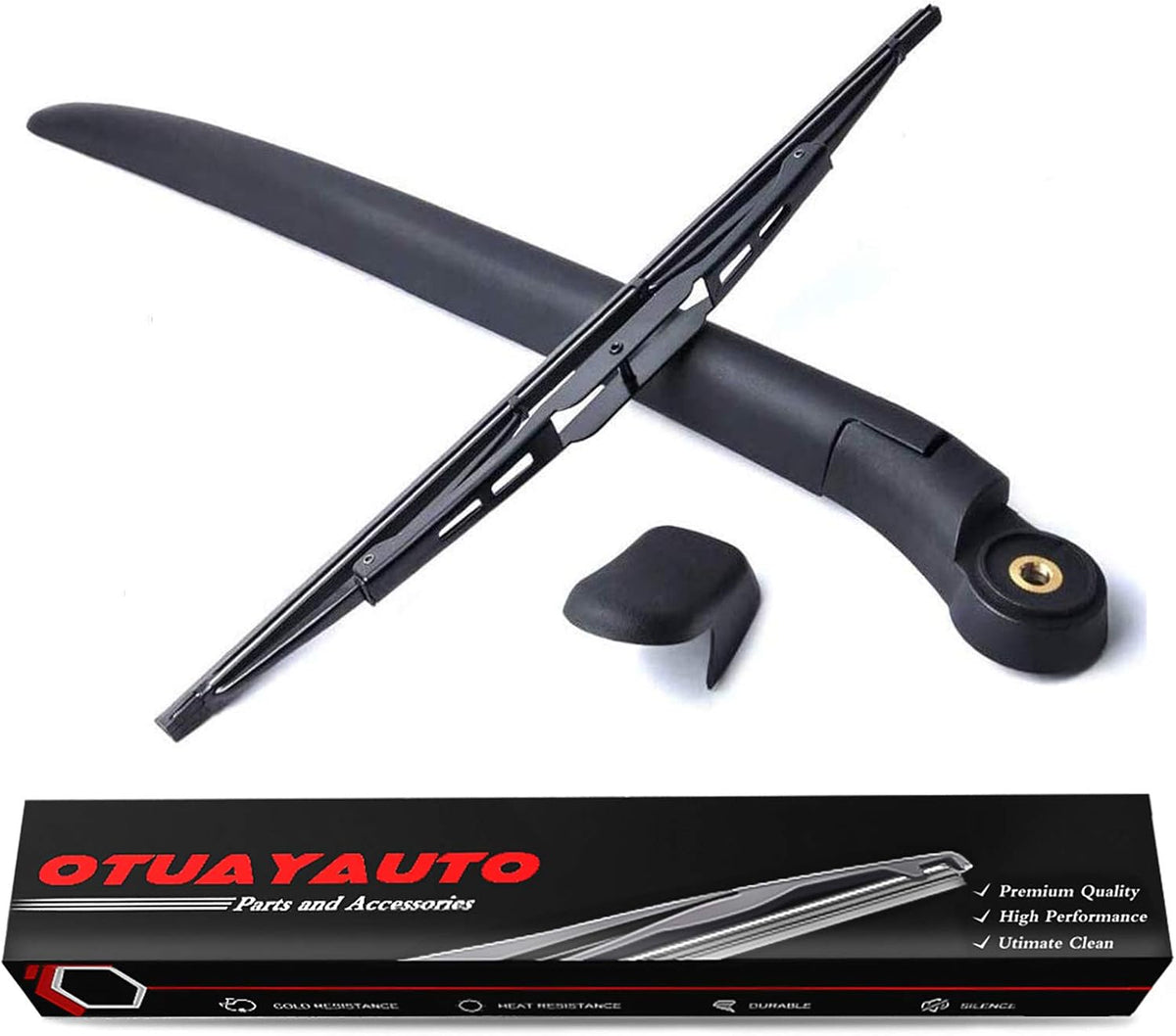 Rear Windshield Back Wiper Arm Blade Set F608620