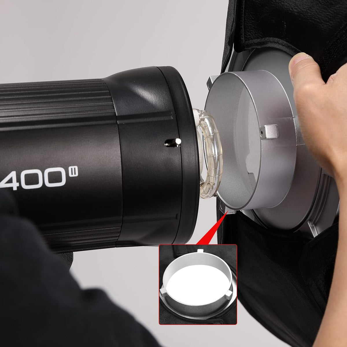 60x60cm Square Softbox Reflector with Bowens Mount and Carry Bag X593