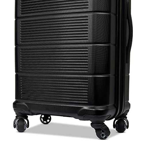 Purple Haze Expandable Hardside Carry-on Luggage with Spinner Wheels H779