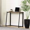 Oak Camel Industrial Folding Computer Desk I2407