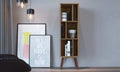 Large Brown Cubby Bookcase X8485